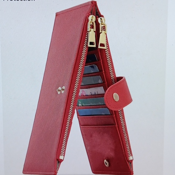 RFID Red Wallet,NWO Tag - Picture 1 of 5